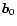 ${\vec b}_0$