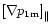 $\left[\nabla p_{\rm 1m}\right]_{\Vert}$