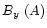 $\mbox{$B_{y}$ }(A)$