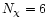 $N_\chi =6$