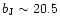 $b_{\rm J} \sim 20.5$