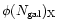 $\phi (N_{\rm gal})_{\rm X}$