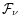 ${\cal F}_{\nu}$