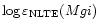 $\log\varepsilon_{{\rm NLTE}}(Mg{\sc i})$