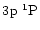 $3\element[]{p}\;\element[][1]{P}$