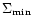 $\Sigma_{\rm min}$