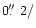 $0\hbox{$.\!\!^{\prime\prime}$ }2/$