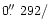 $0\hbox{$.\!\!^{\prime\prime}$ }292/$