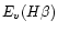 $E_v(H\beta )$