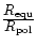 $\frac{\textstyle R_{\rm equ}}{{\textstyle R_{\rm pol}}}$
