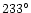 $233^\circ$