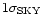 $1\sigma _{\rm SKY}$