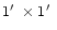 $1\hbox {$^\prime $ }\times 1\hbox {$^\prime $ }$