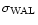 $\sigma_{\rm WAL}$
