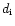 $ d_{\rm i}$