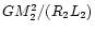 $G M_{\rm 2}^2 / (R_{\rm 2} L_{\rm 2})$
