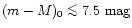 $(m-M)_0 \mathrel{\mathchoice {\vcenter{\offinterlineskip\halign{\hfil
$\display...
...eskip\halign{\hfil$\scriptscriptstyle ...