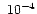\ensuremath{~ 10^{-4}}