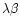 $\lambda \beta$