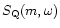 $ S_{\rm Q}(m,\omega)$