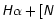 $\mathsfsl{H\alpha+[N}$