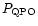 $P_{\rm QPO}$