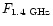 $F_{\rm 1.4
\;GHz}$