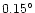 $0.15^{\circ}$