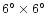 $6^{\circ}\times6^{\circ}$