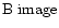 $\rm {B\,\,image}$