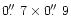 $0\hbox{$.\!\!^{\prime\prime}$ }7\times0\hbox{$.\!\!^{\prime\prime}$ }9$