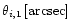 $\theta_{i,1}\,\rm [arcsec]$