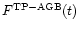 $F^{\rm TP-AGB}(t)$