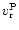 $v_{\rm r}^{\rm P}$