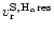 $v_{\rm r}^{\rm S,H_{\alpha} res}$