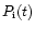 $P_{\rm i}(t)$