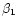 $\beta_{1}$