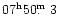 $07^{\rm h}50\hbox{$.\!\!^{\rm m}$ }3$