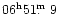 $06^{\rm h}51\hbox{$.\!\!^{\rm m}$ }9$