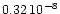 $0.32 \, 10^{-8}$