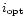 $i_{\rm opt}$