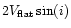 $2V_{\rm flat}\sin(i)$