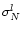 $\sigma^l_N$