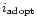 $i_{\rm adopt}$