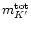 $m^{\rm tot}_{K^\prime}$