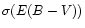 $\sigma(E(B-V))$