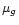$\mu_g$