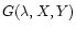 $G(\lambda,X,Y)$