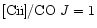 ${\rm [C{\sc ii}]/CO}\ J = 1$