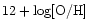 $\rm 12 + \log[ O / H ]$